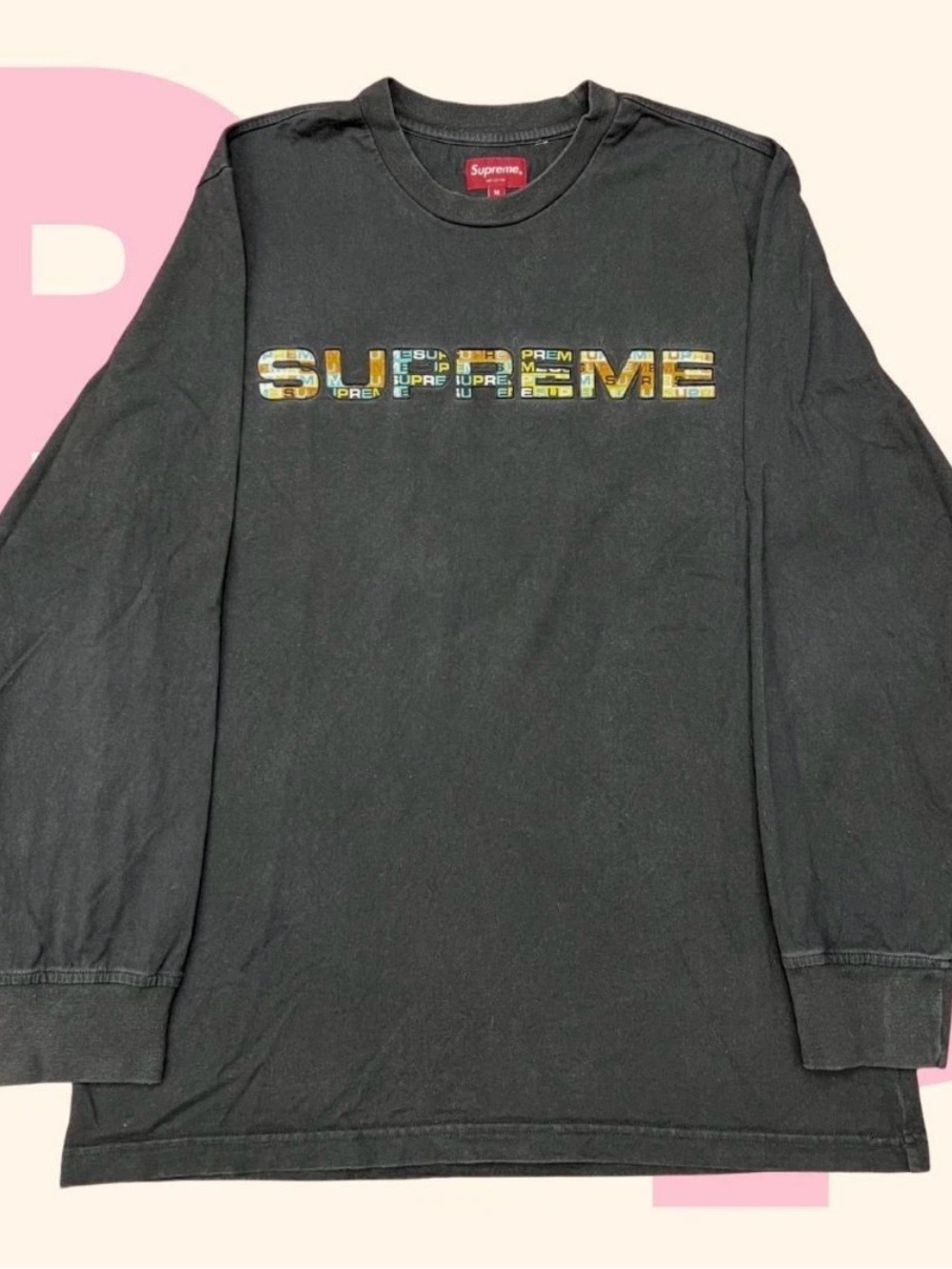 Supreme Meta Logo L/S Top (Medium)
